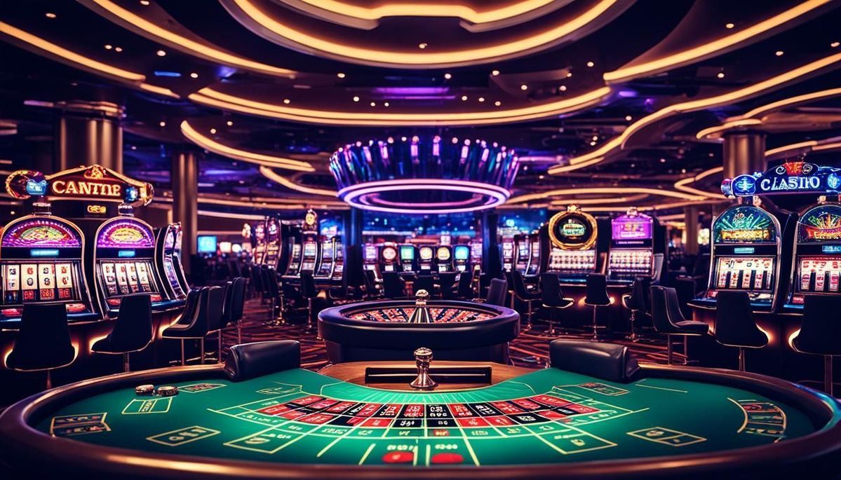 Lucky Spin Slot Casino آن لائن کیسینو میں اصل گیمز